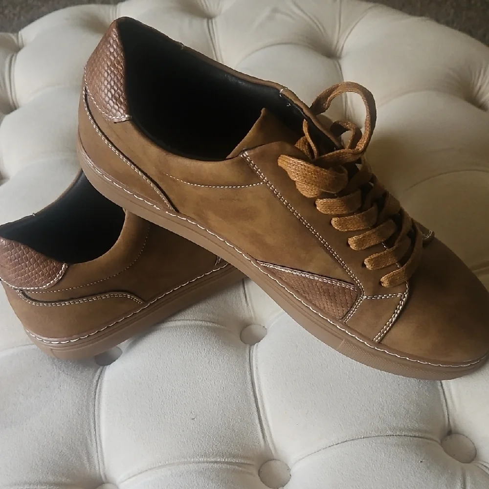 Men's Brown Casual Sneakers